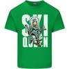 Ski Queen Funny Skiing Winter Sports Unisexs Light Cotton TShirt