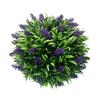 20/25cm Artificial Plastic Lavender Flower Ball Garden Wedding Ceremony Decor
