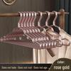 Nine-Piece Seamless Space-Saving Adult Clothes Hanger Set | Wide-Shouldered, Stainless Steel & Aluminum Alloy Hangers for Drying