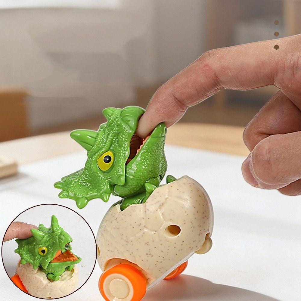 Magnetic Connection Simulation Tyrannosaurus Rex Toys Triceratops Egg Shell Toys  Gift For Kids