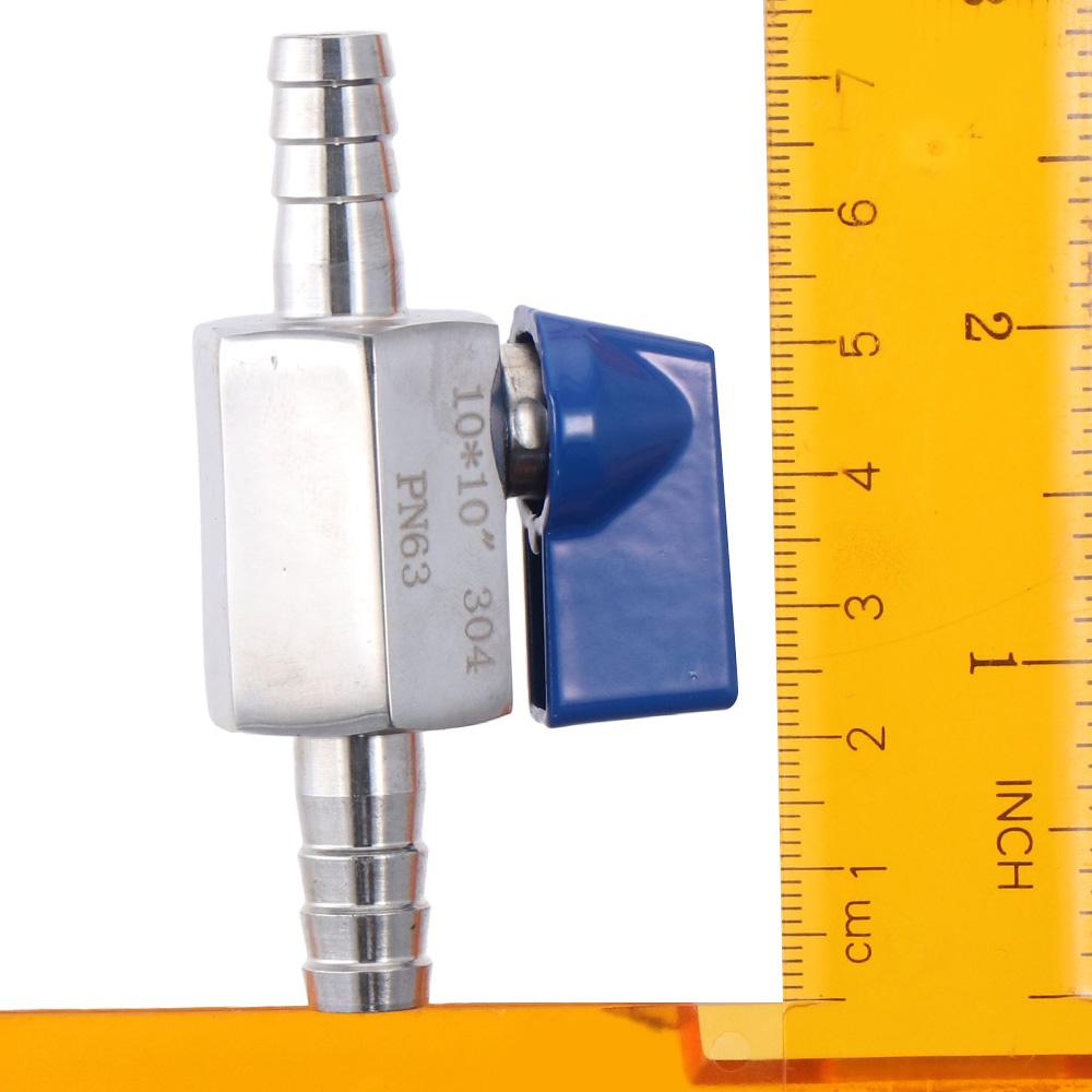 304 Rustfritt Stål Kuleventil 3/8" Stengeventiler Stuss kuleventil Vann Gass Drivstoff