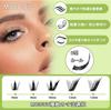MOICUU False No Glue Partial False Natural Eyelash with Dedicated Storage Strong Large Capacity Eyelashes, Required, Eyelashes, Lightweight, 3-Second