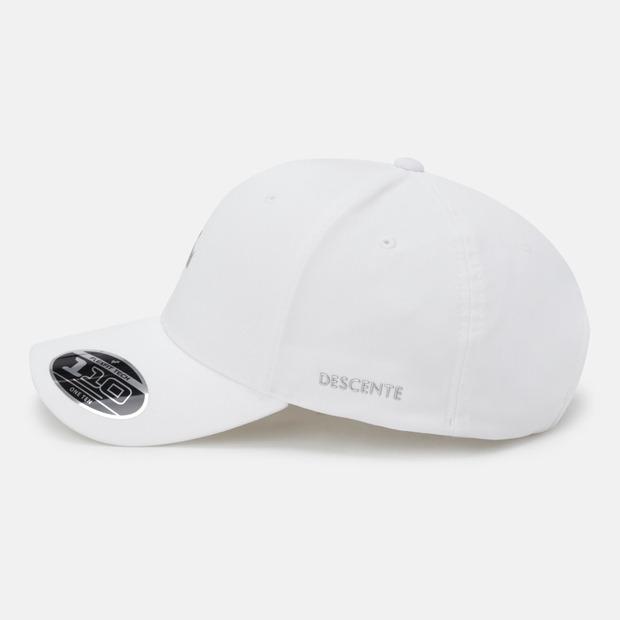 DESCENTE Tactel Ball Cap White Sr123Ucp10