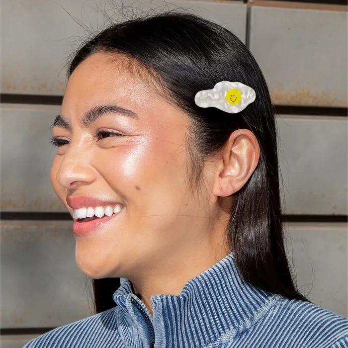 It My Socks Fried Egg Hairpin