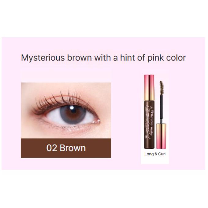 KissMe Heroine Make Advanced Film Mascara Water Proof Free (Long / Volume) (4 Options)