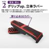 Sawakaki RAV4 XA60 Pedal Covers Set Aluminum Black Accelerator Brake with Logo