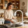 20Pcs Portable Splash-Proof Cotton Filter Bag Universal Sink Drain Cleaner Mesh Bag Reusable Cotton Filter Pouch for Home