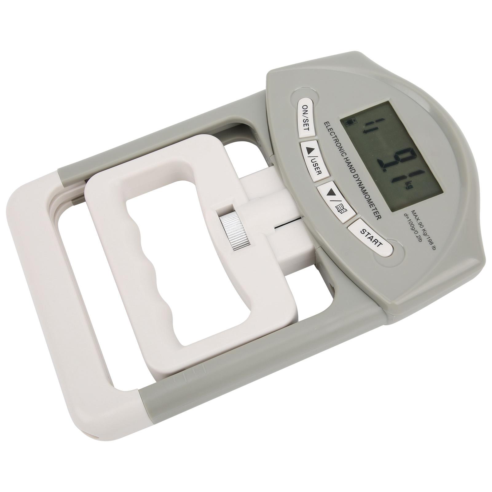 

Регулируемый цифровой электронный динамометр для тренировки мышц с ЖК-дисплеем и измеритель силы рукоятки