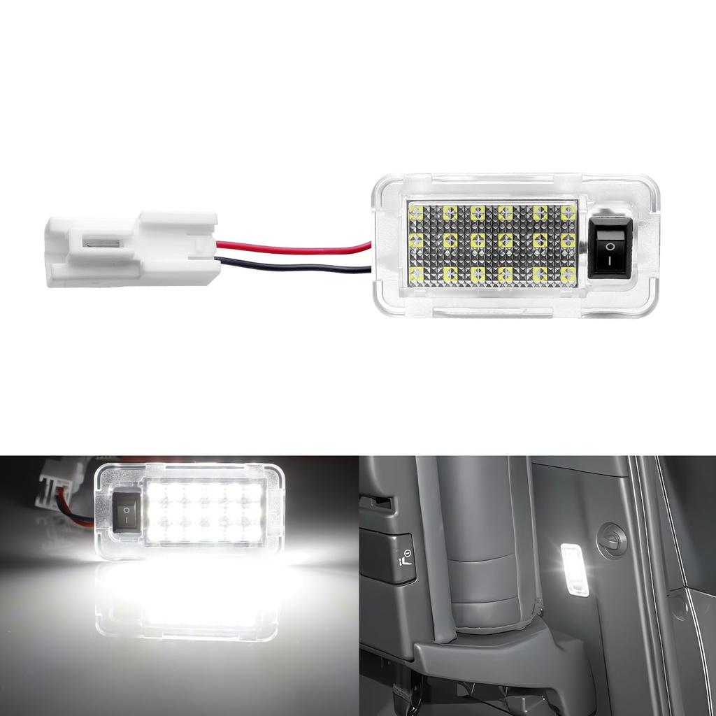 MAZERO LED Luggage Lamp for Toyota RAV4 Prius 30 Series 50 Series Prius Alphard 40 Series Vellfire 20 Series Luggage Trunk Light with Switch White