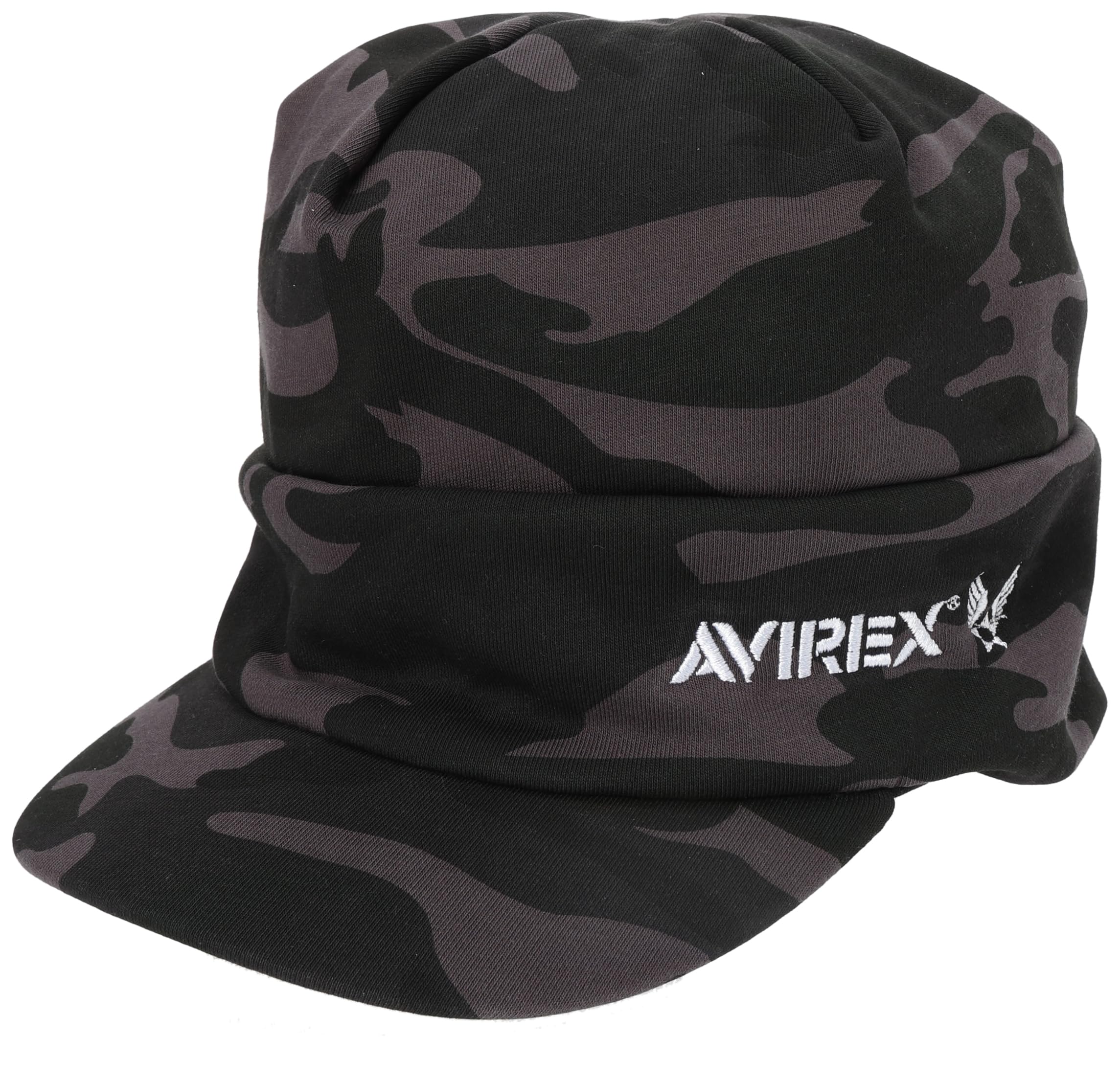 

Avirex Sweat Cap with Black Camo Jeep-style Brim,