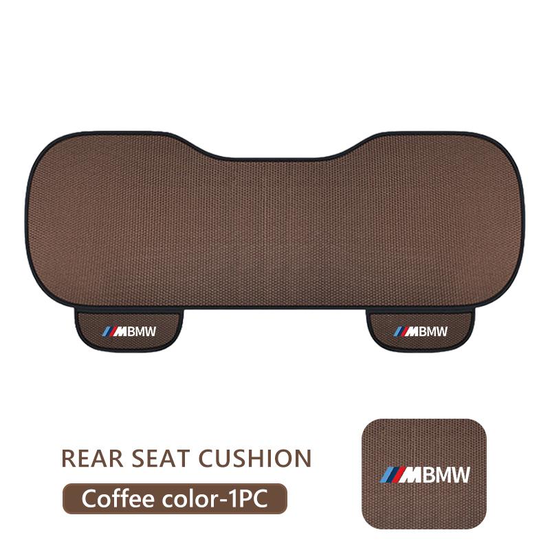 Breathable Cool Car Seat Ice Silk Cushion Auto Interior Accessories For BMW 1 3 5 7 Series M F01 F20 F10 F13 E52 E53 E60 E93
