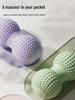 Peanut Fascia Ball: Foot, Lumbar & Neck Massage for Muscle Relaxation and Yoga Fitness.