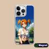 Everlasting Summer Alisa Silver Plating Magsafe Mobile Phone Case for iPhone 17 16 15 14 13 12 11 Air Pro Max Plus Cover