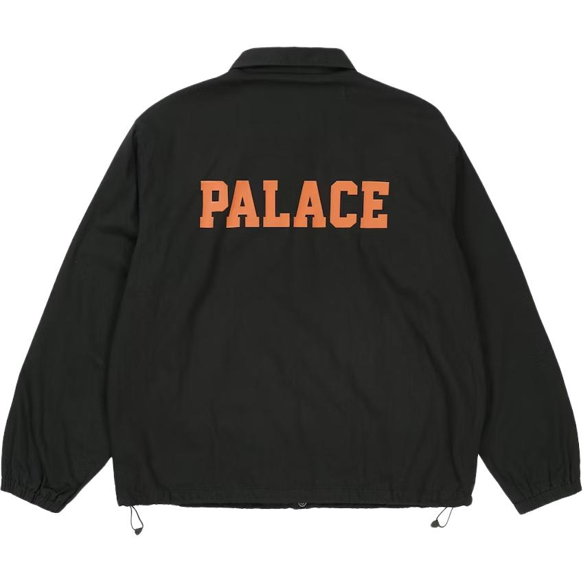 Palace Uni Coach Jacket Black Unisex Outerwear P30JK188