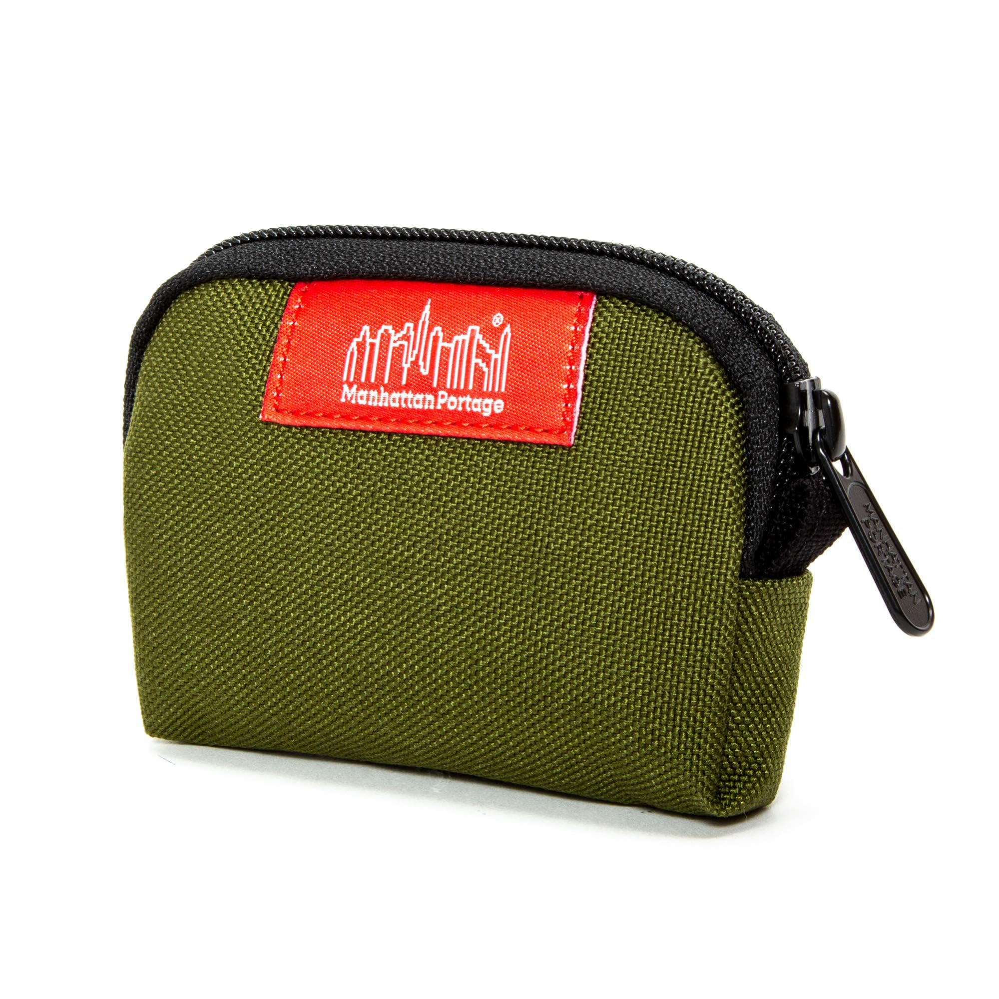 

Manhattan Portage Coin Purse Secure Zipper Closure Card Jewelry Key Coin Purse Unisex Waterproof Heavy Duty EDC Pouch Gift Cordura Daily Carry (Olive)
