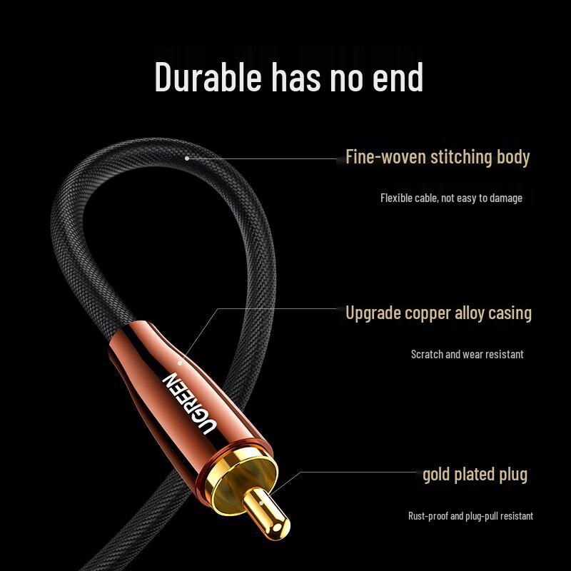 Ugreen RCA koaxiální digitální audio kabel