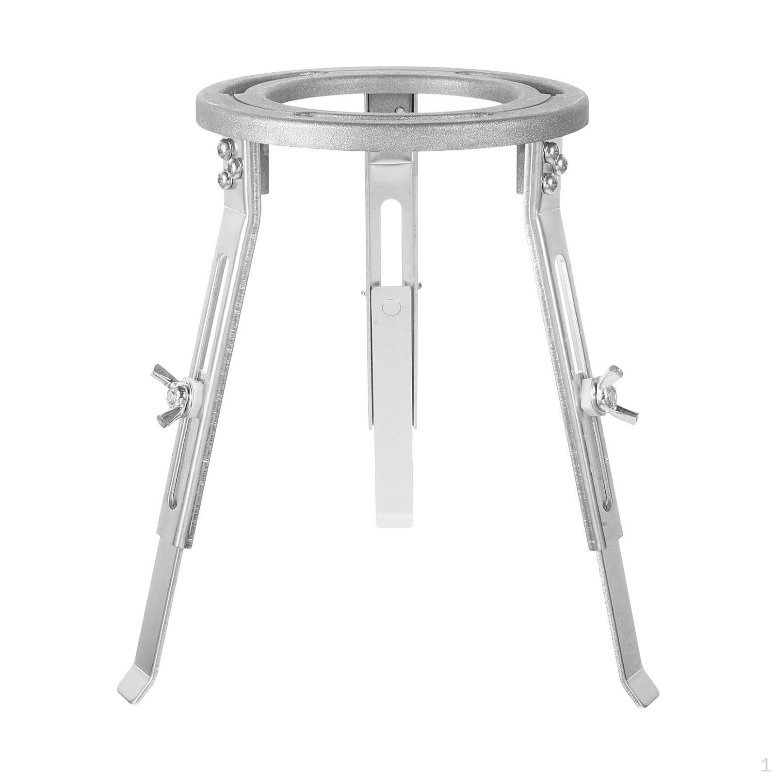 

Lab Tripod Stand, Adjustable Stable Aluminum Alloy Lamp Holder for Experiment, Supplies