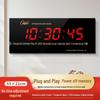 Kangbas LED Digitale Ewiger Kalender Wanduhr