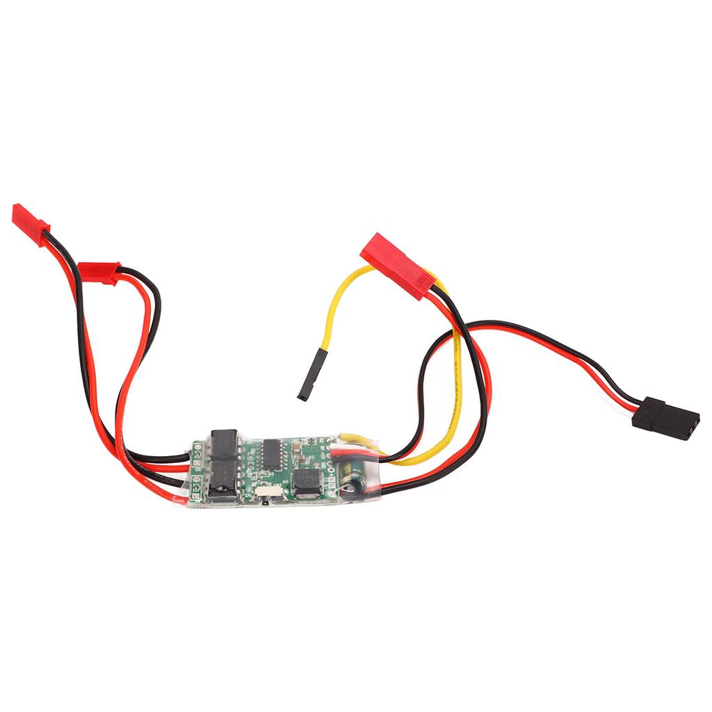 RC Brushed Motor Speed Controller Bidirectional 2s‑3s Lipo 5A RC Two Way ESC for Replacement Upgrade