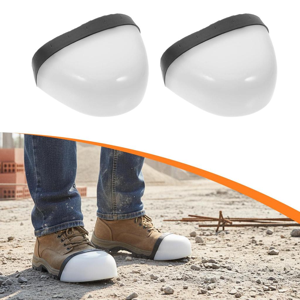 2 Pieces Smack Toe Guards for Visitors Industrial Construction Use Shoe Covers