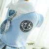 Plaid Woolen Dress for Small & Medium Dogs & Cats - Autumn/Winter