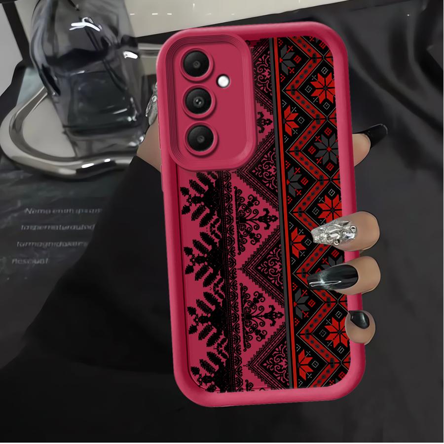 Case for Samsung Galaxy A56 A54 A24 A36 A21s A55 A35 A52 A25 A26 A22 A73 A32 Phone Cover Mandala Painting