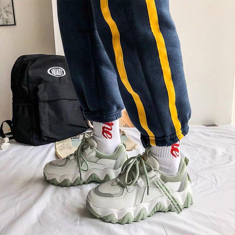 Buy Women Chunky Sneakers White Tenis 