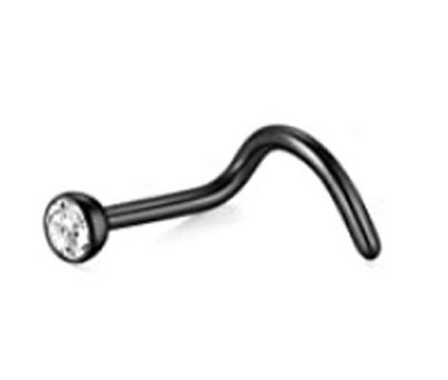 Stainless Steel Nose Ring - Stylish Nose Stud Piercing Jewelry