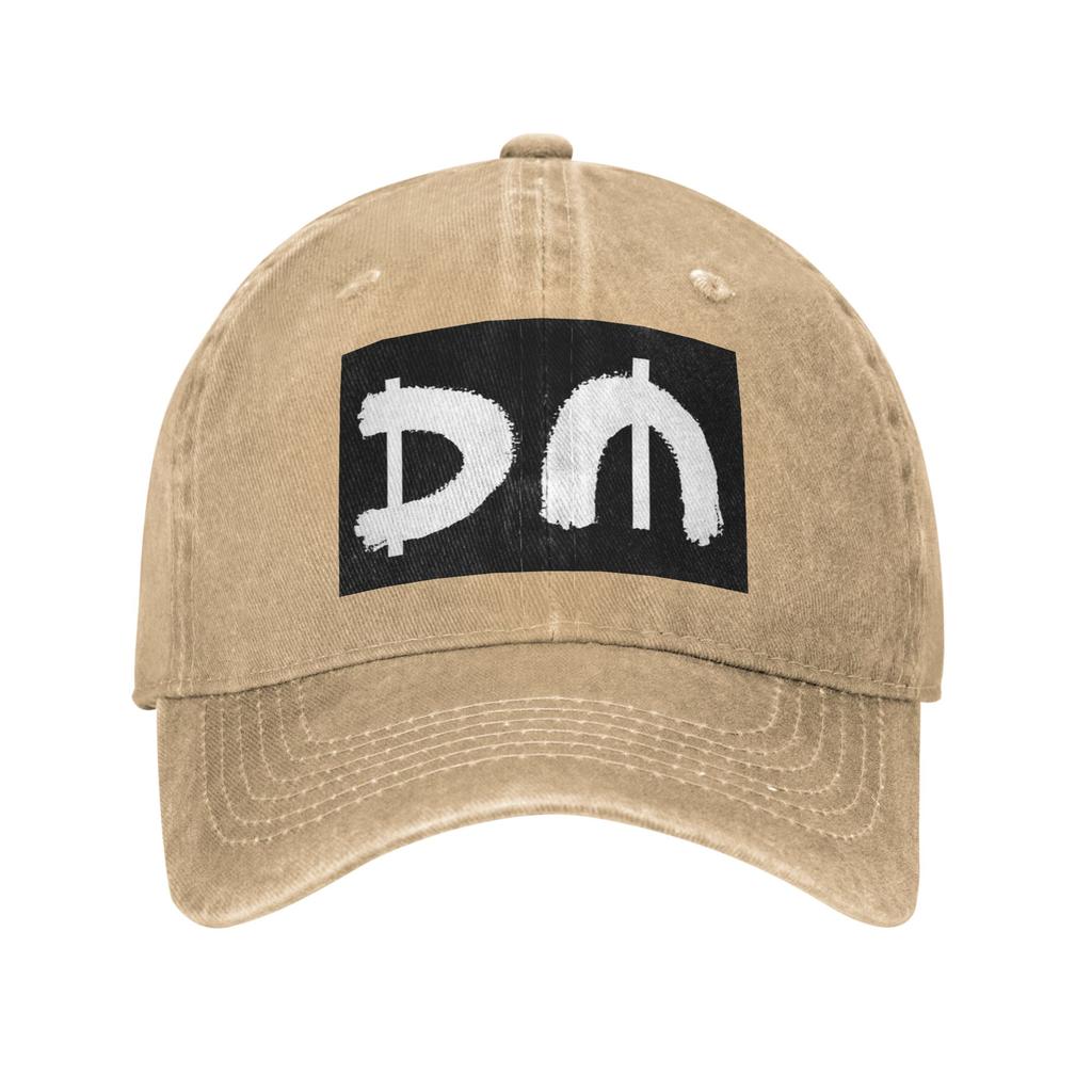 Electronic Rock Depeche Cool Mode Washed Denim Cap Casual Baseball Caps Adjustable Hat Summer Unisex Baseball Hats
