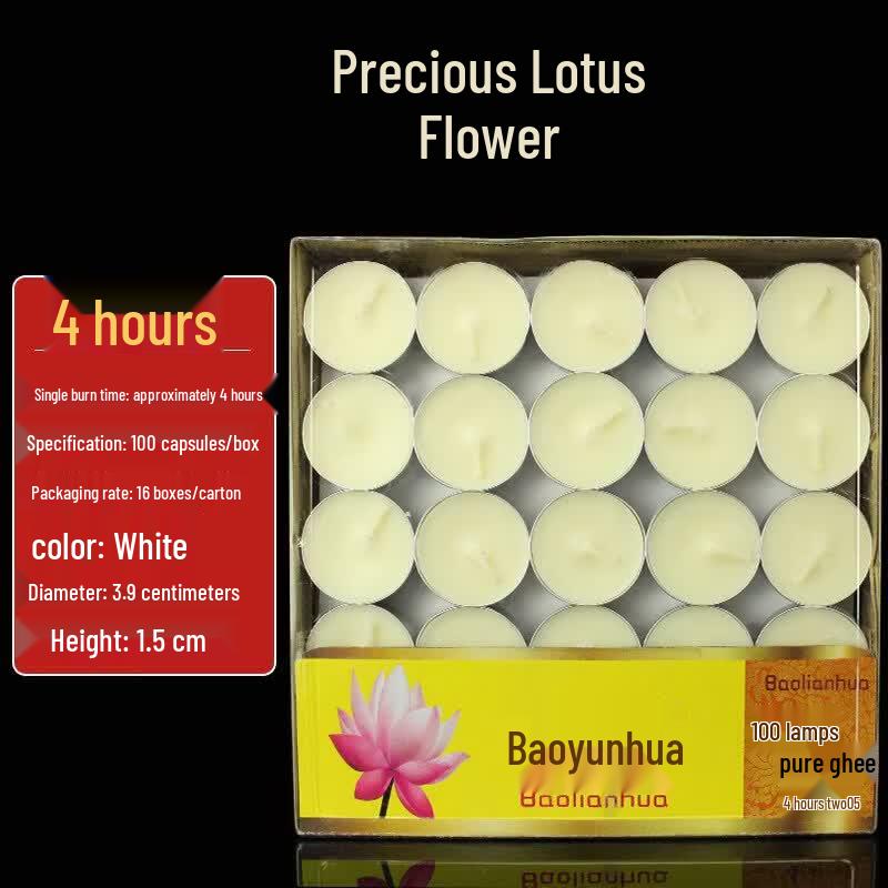 LIEI Smokeless Ghee Buddhist Offering Lamps