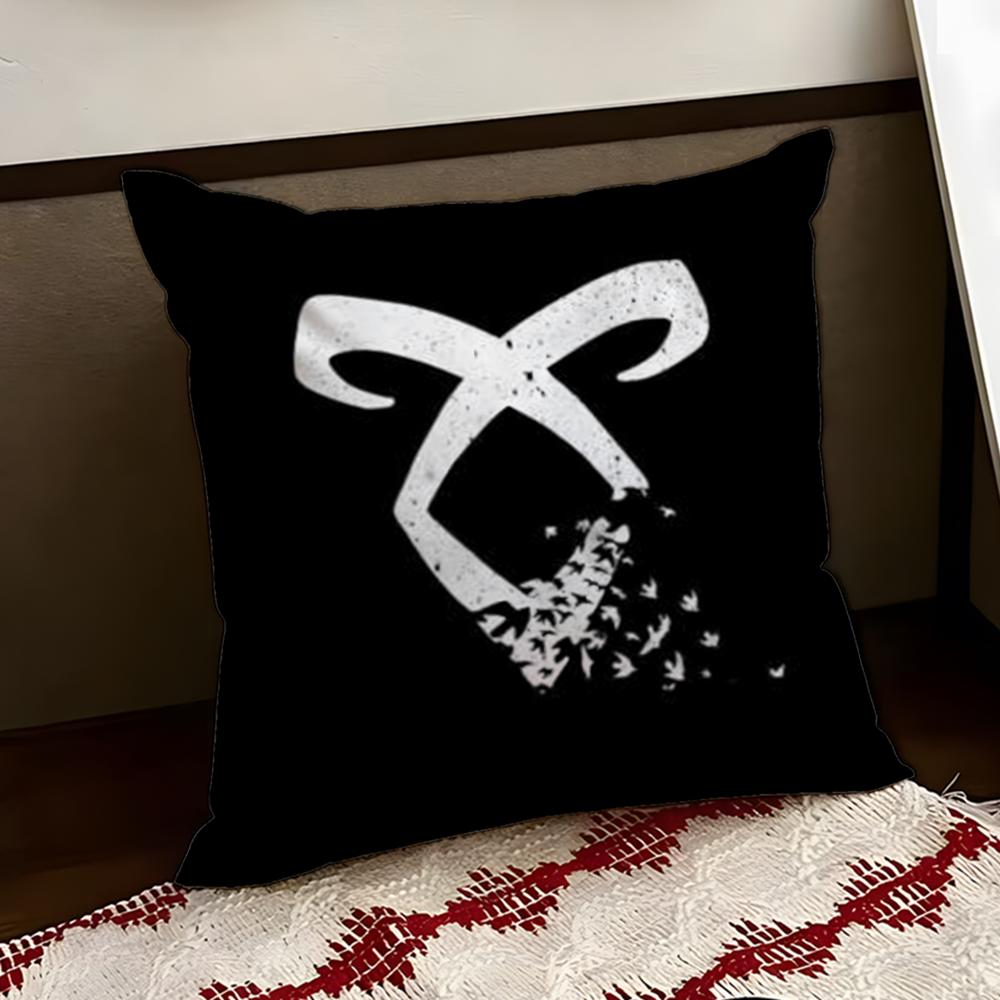 SShadowhunters Cushion Cover Reversible Soft Durable Pillow Cover Home  Car MultiScene Use for Daily Comfort