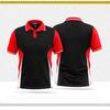 2025 Color 3D Printed Polo Shirt Sports Stripes Sports Pattern Short Sleeve T-Shirt Summer Lapel