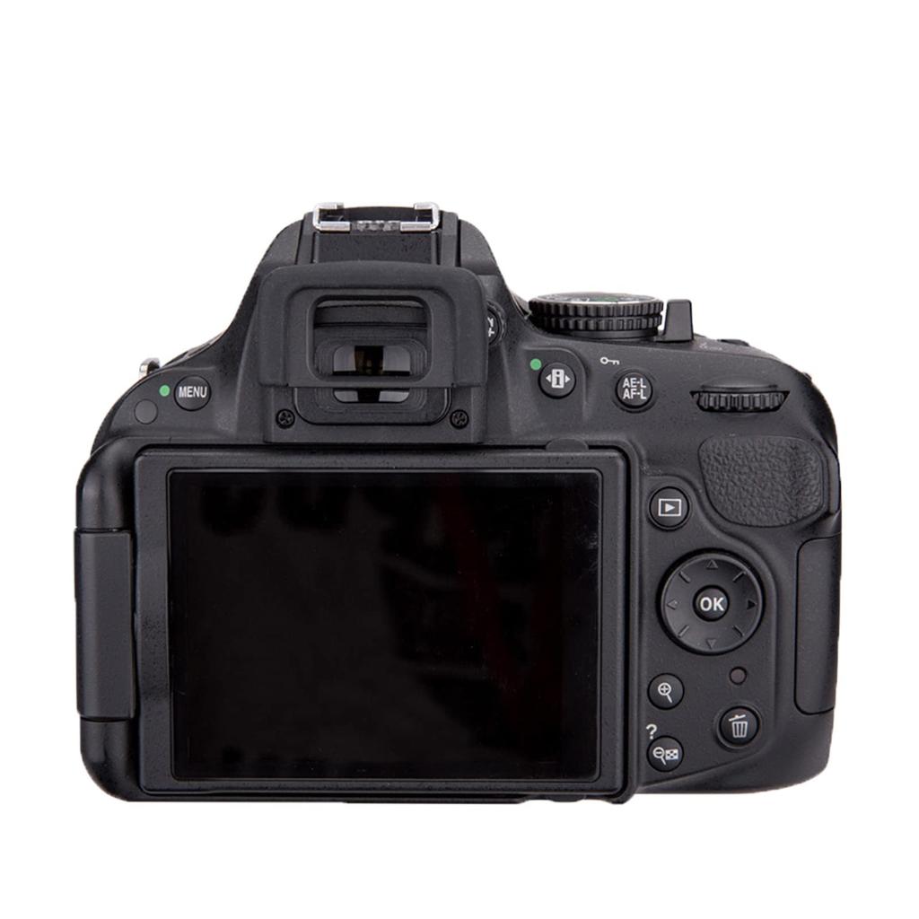 Set of 2 JJC Eyecups and Eyepieces for Nikon and D5000 Compatible with Nikon DK-25 D3500, D3400, D3300, D3200, D3100, D3000, D5600, D5500, D5300,