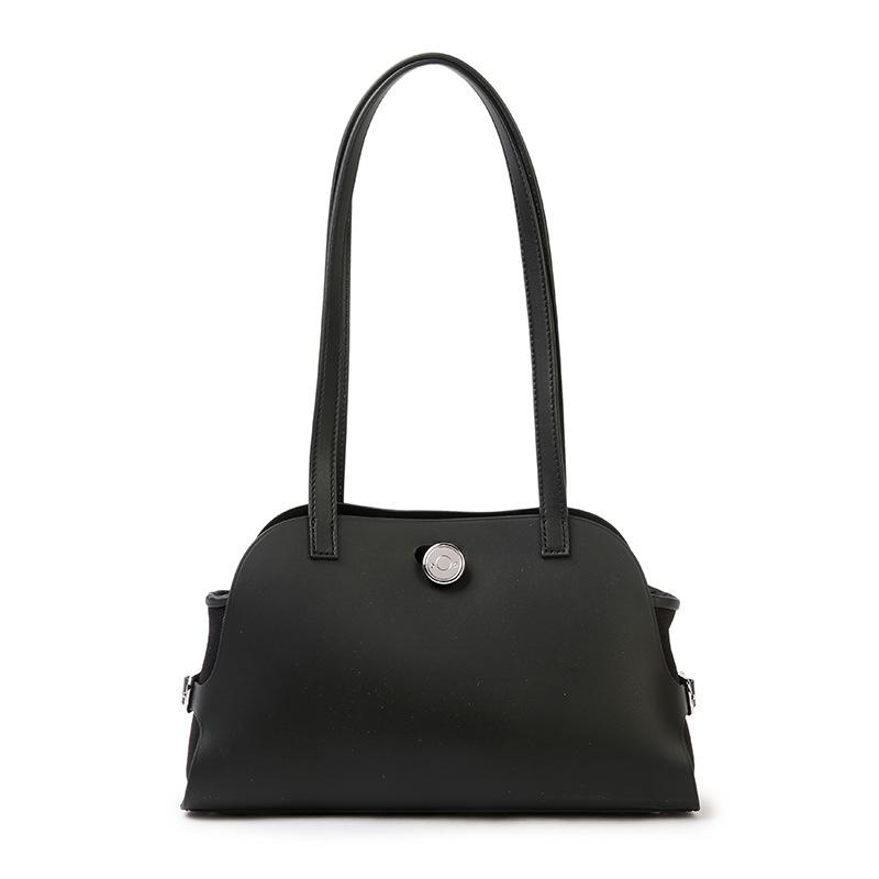 Single-shoulder Dumpling-shaped Bag, Fashionable Genuine Leather Bag for The Armpit Area, Women's Bag
