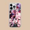 Holo Mori Calliope Silver Plating Mobile Phone Case for iPhone 17 16 15 14 13 12 11 Air Pro Max Plus Colorful Cover