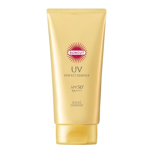 Suncut Perfect UV Essence SPF50+ PA++++ Water Resistance 80g Face Body Sunscreen Fragrance-free Super Waterproof Allergy Guard Function Contains Acid