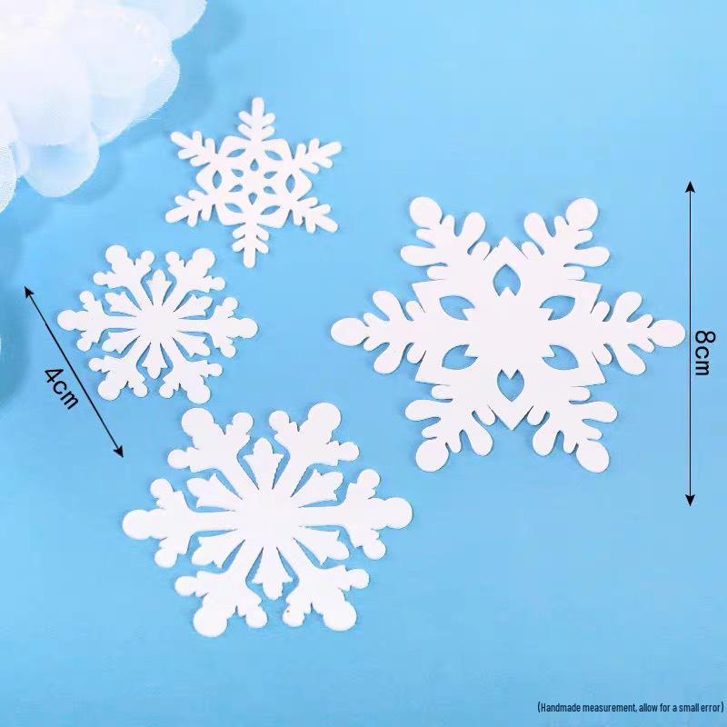 

Акриловая фигурка на торт «Принцесса Эльза Снежинка» - Белый и серебристый