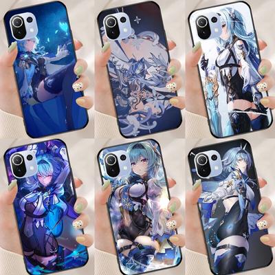 Genshin Impact Eula Hülle für POCO F3 X3 GT F1 F2 M3 M4 Pro Handyhülle für Xiaomi Mi 11 Lite Mi 11T Pro 10T