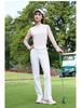 Women's 2026 Spring/Summer Golf Sportswear: Breathable Long Sleeve T-shirt & Top Two-Piece Set