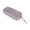 Protective Hard Shell Double Compartment Glasses Storage Box Shockproof Portable Car Zipper Double Lens Case