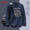 Baleno Men's 100% Cotton Long Sleeve Crew Neck T-Shirt