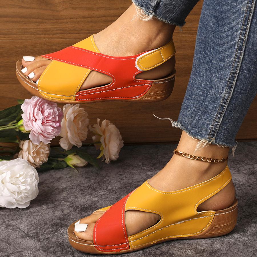 Sommerschuhe Damen Sandalen Übergröße Laufschuhe Lässige Damenschuhe Keilsandalen Damen Party Damenschuhe Damensandale