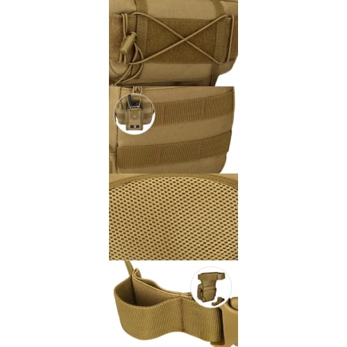 Tactical Leg Bag, Military, Sports, Outdoor, Waterproof, Work Pouch, Multifunctional Leg Pouch, Climbing Pouch, Wear-Resistant, Bicycle Bag, Holster B