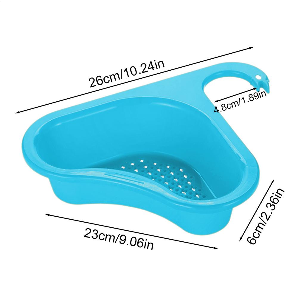 New Swan Sink Drain Basket Household Anti-Slip Faucet Strainer Food-Grade Filter Basket Food Garbage Colanders Draining Shelf