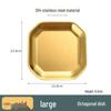 Abay Stainless Steel Dessert Plate
