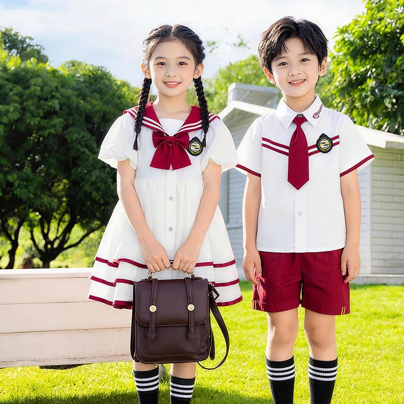 Summer Graduation & Chorus Performance Uniform Set for Kindergarten & Primary School