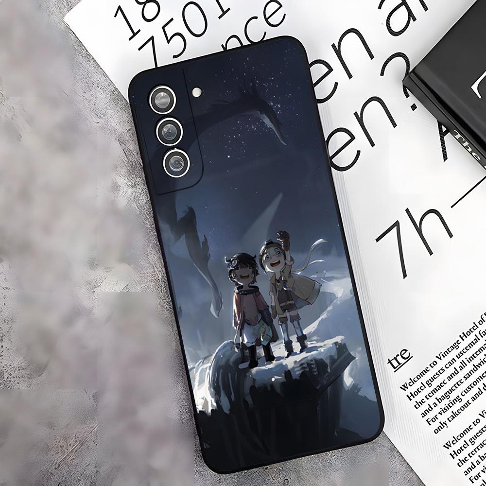Vintage Anime Made In Abyss Phone Case For Samsung S26 S25 Edge S24 S23 S22 S21 S20 Ultra Plus Fe Galaxy A54 A53 A34 A25 A16 Cov