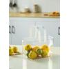 Clear Portable Drain Basket With Soft Handle Food-Grade Storage Basket For Kitchen, Picnic, Fruit & Bathroom Toiletries