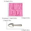 Household Screws Hammer Wrench Mold Silicone Fondant Chocolate Candy DIY Baking Cake Decoration Tool Houseware Resin Art Moulds