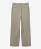 MIND BRIDGE WOMEN [W] Single-Pleat Wide Elastic Waist Slacks - 3 Colors